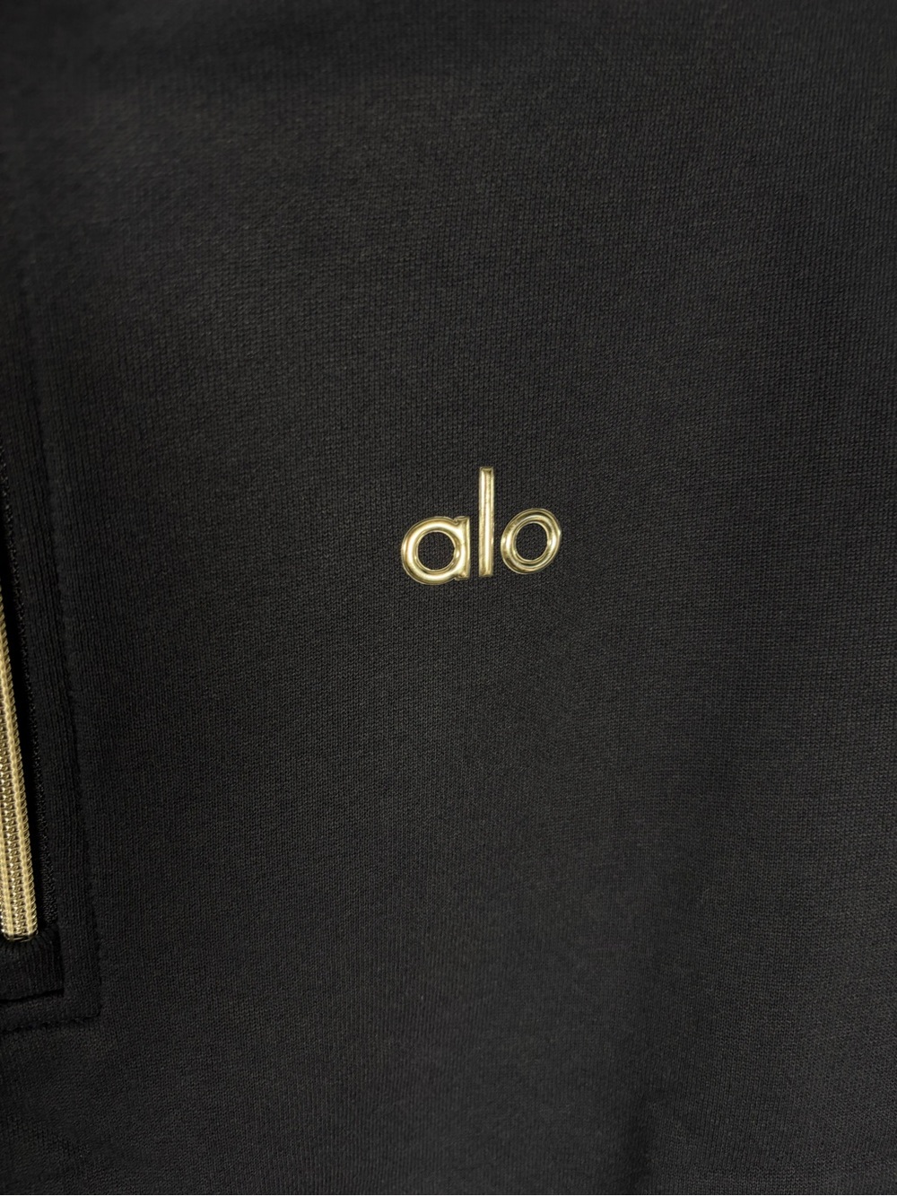 Alo Yoga Black accolade quarter zip - Picture 4 of 5